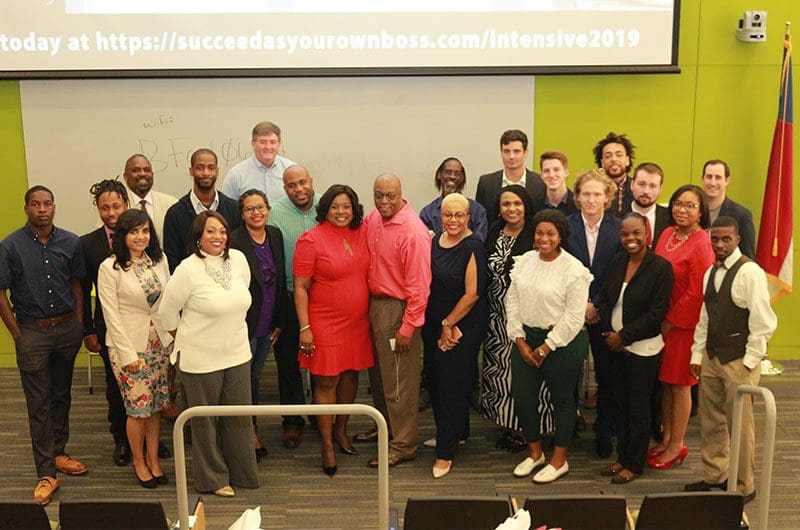 Christopher-Bell-iii-and-Melinda-Emerson-at-the-2018-MIY-Conference